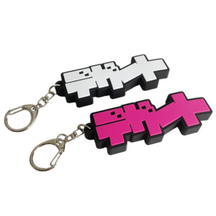 かたかなロゴ・極厚3Dラバーキーホルダー | DEZERT STORE