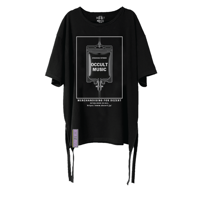 dezert dézert de'zert デザート　カノコ　長袖　カットソー オリジナルサイドZIPカットソー | DEZERT STORE