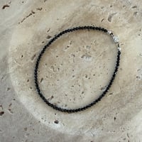 ブラックスピネル 2mm ブレス