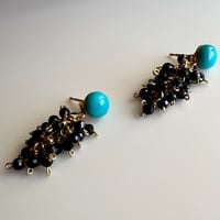 ターコイズ×ブラックスピネル