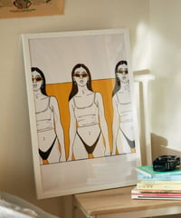 SILK SCREEN POSTER "Orange"