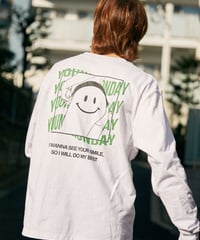 SMILE L/S Tee (White)