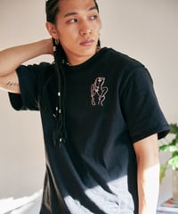 SEX TEE ＜Pink x Black＞