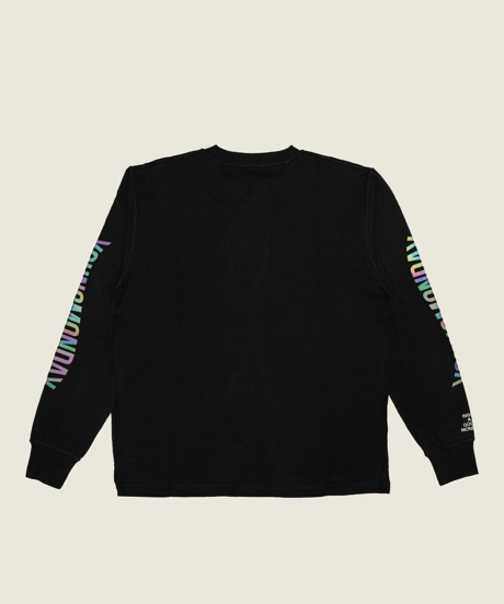 【AC】Reflective logo L/S Tee