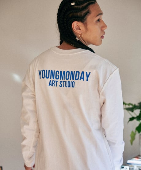 SEX L/S TEE ＜Blue x White＞