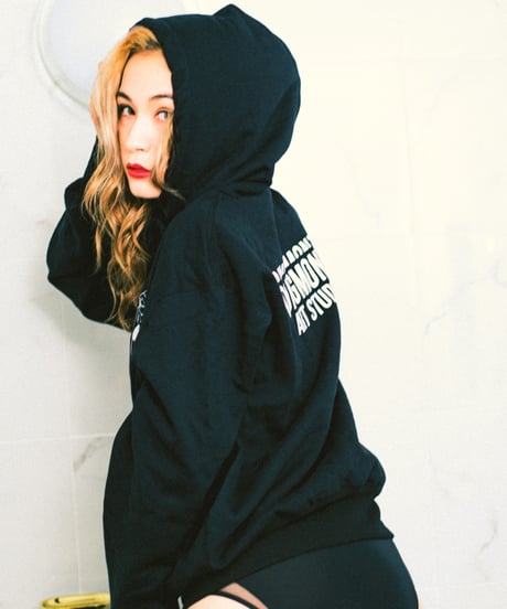 【AC】“Not friend” embroidery Hoodie Tee