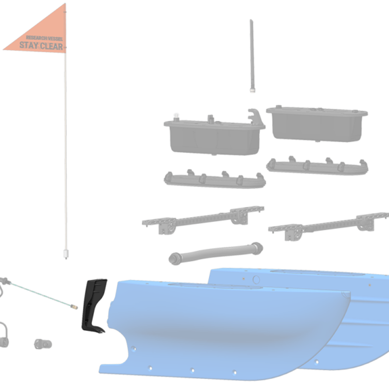 BlueBoat 船体 フェアリング − BlueBoat Hull Fairings | 水