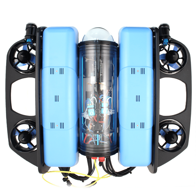 水中ドローン社】BlueROV2アームド・オクトパス スラスター8個・ライト