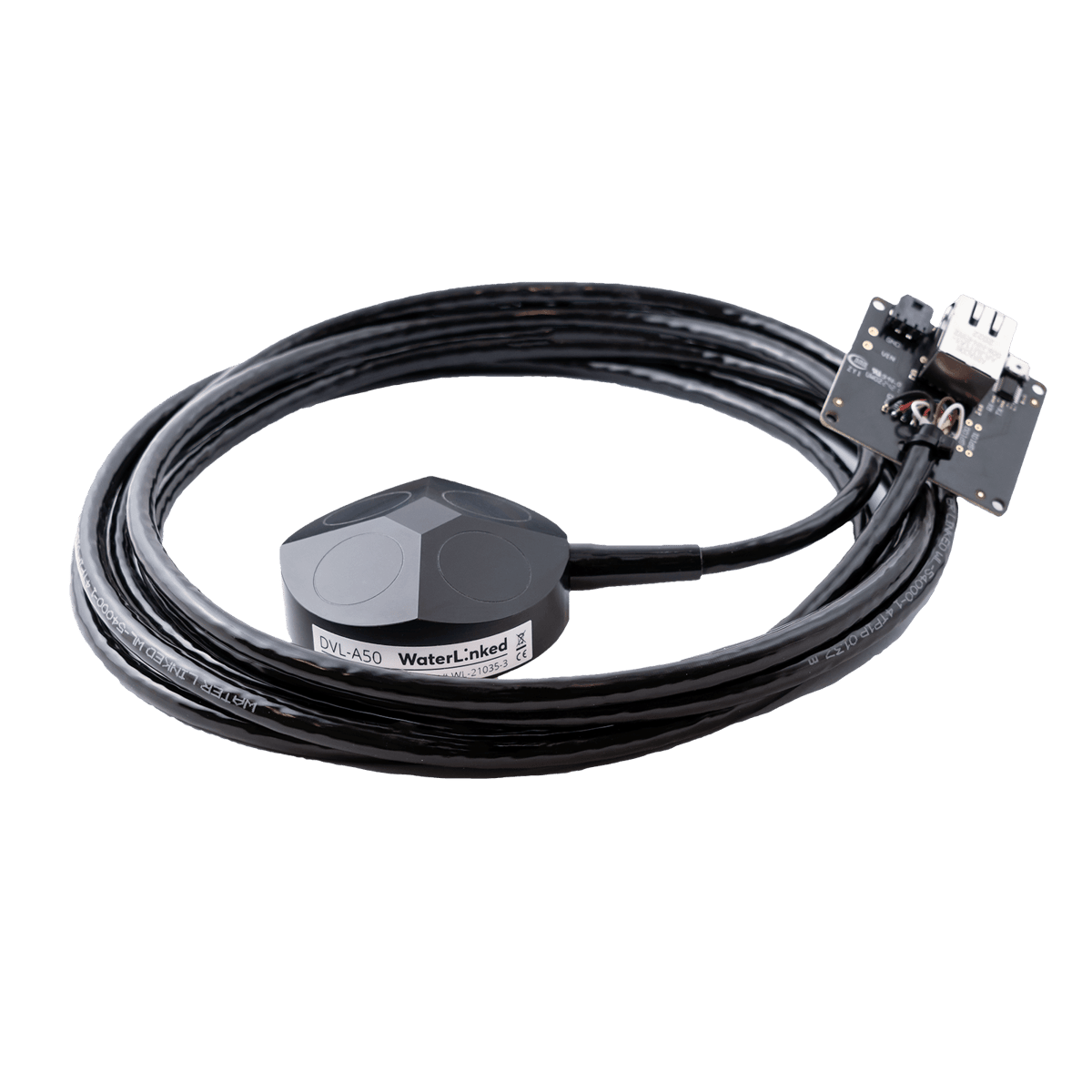 Water Linked製ドップラー速度ログ DVL A50(Standard, Depth