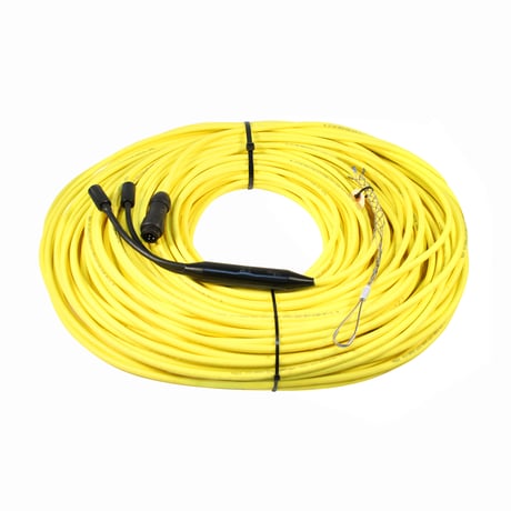 【定尺品】OTPS対応コネクタ付きハイパワーテザーケーブル（125m）　−　High-Power Tether Cable with Connectors for OTPS (125 m)