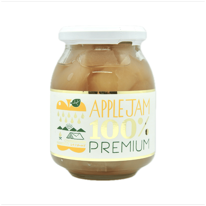 まるで洋梨】信州プレミアムアップルジャム400g 【シナノゴールド