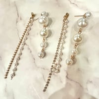 デザインキャッチピアス