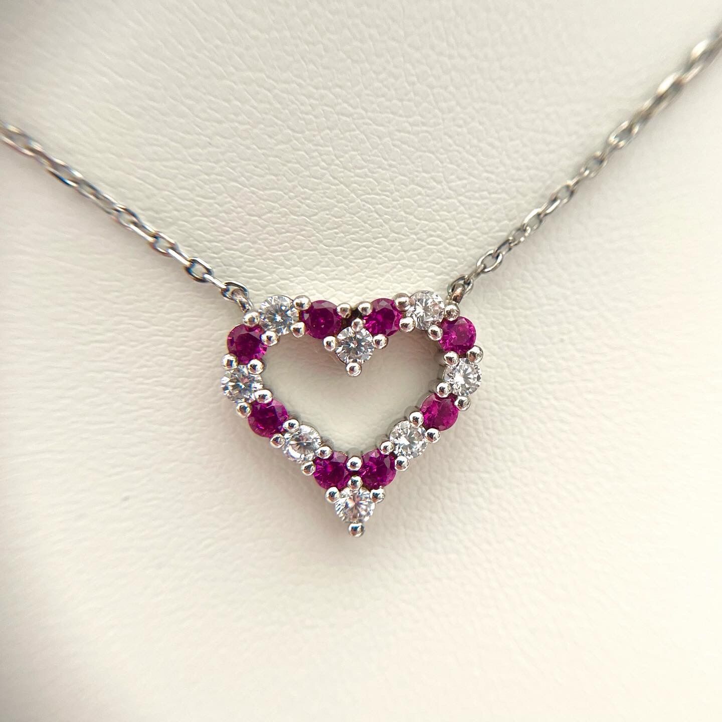 ルビーダイヤネックレス | Flora Kimiko Jewelry & Stone