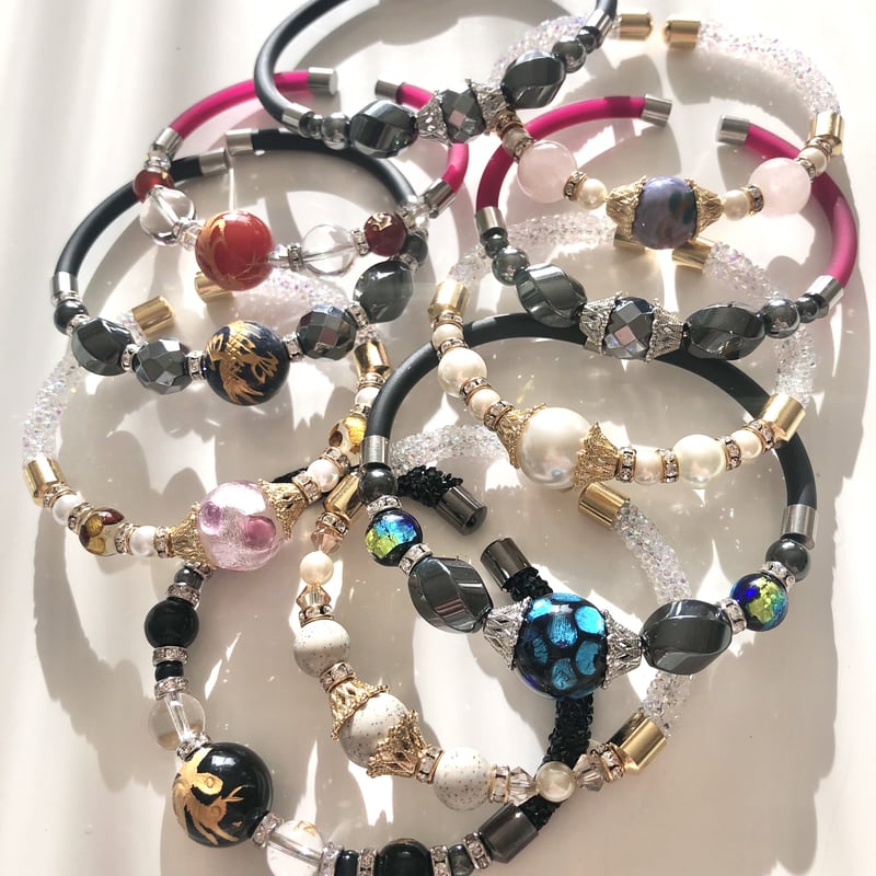 最強！】ヘマタイト/テラヘルツブレスレット | Flora Kimiko