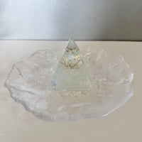 浄化セット（お皿＋蓮ピラミッド）