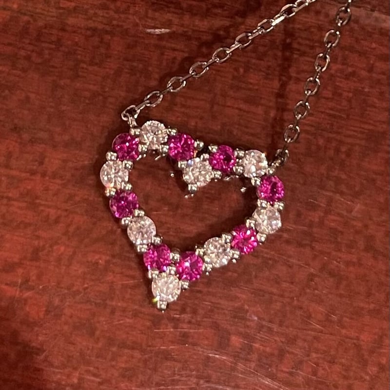 ルビーダイヤネックレス | Flora Kimiko Jewelry & Stone