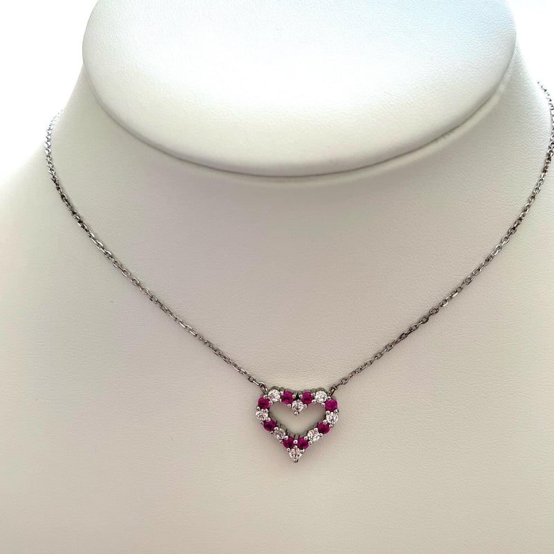 ルビーダイヤネックレス | Flora Kimiko Jewelry & Stone