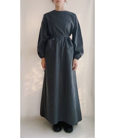 カッポウ ロング 長ソデ ( 袖口：ゴム）全8色◇2026年8月上旬納品◇