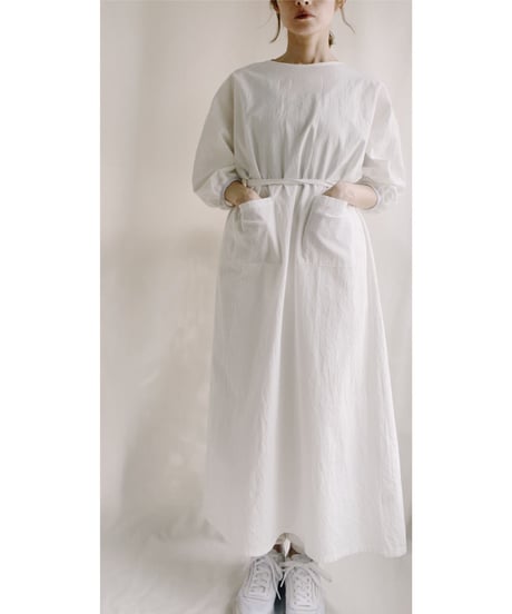 カッポウ ロング ソデリブ 全8色◇2026年8月上旬納品◇