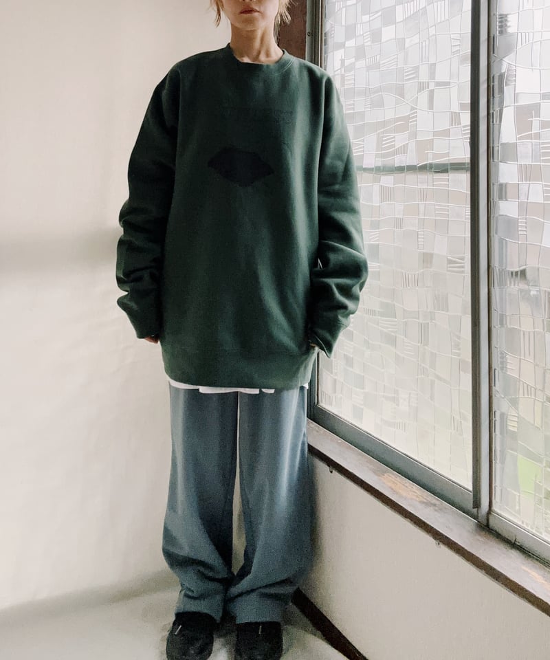 送料無料【Heavy】UNLESS スウェットシャツ アルパイングリーン2XL