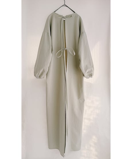 カッポウ ロング 長ソデ (袖口：リブ) 全8色◇2026年8月上旬納品◇