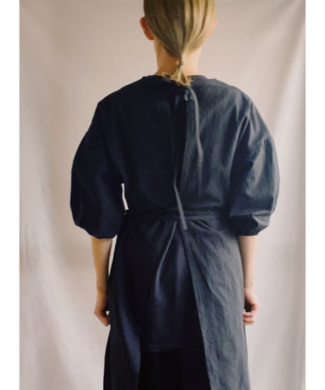 【SAMPLE SALE】 カッポウ  ソデゴム  ブラック