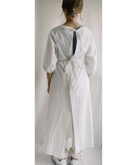 カッポウ ロング ソデリブ 全8色◇2026年8月上旬納品◇