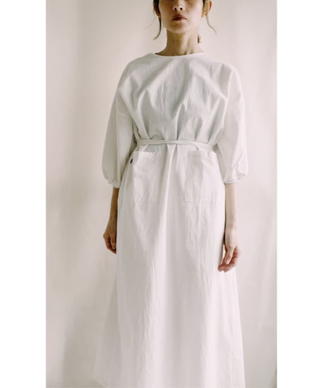 カッポウ ロング ソデリブ 全8色◇2026年8月上旬納品◇