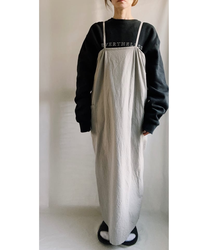 エプロン ロング クロス ワイド 全9色◇2026年3月中旬納品◇ | AMEME