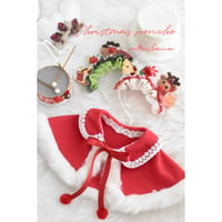 【ファイナルご予約】クリスマス🎄サンタポンチョ