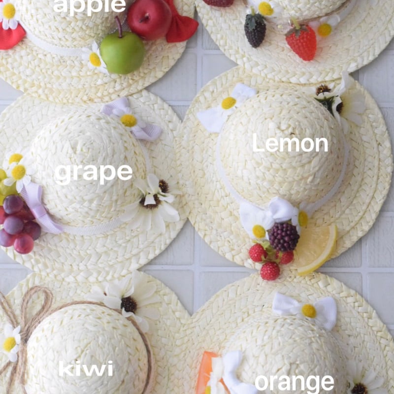 フルーツ麦わら帽子 | m@rihana