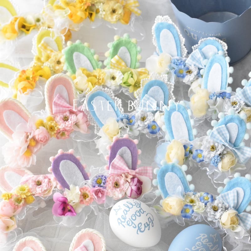 第4弾】イースターバニーヘアアクセサリー | m@rihana