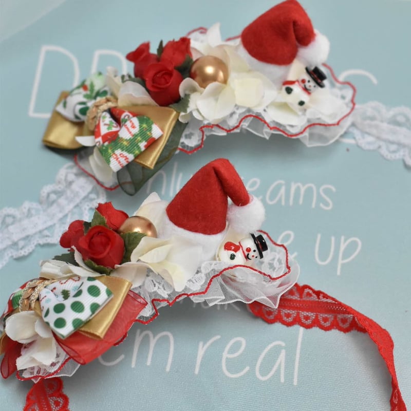 クリスマススノー⛄️ヘッドドレス | m@rihana クリスマススノー⛄️ヘッドドレス | m@rihana