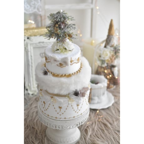【限定】White Christmas cake🎄