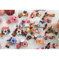 【限定】ハロウィン🎃リボンバレッタ
