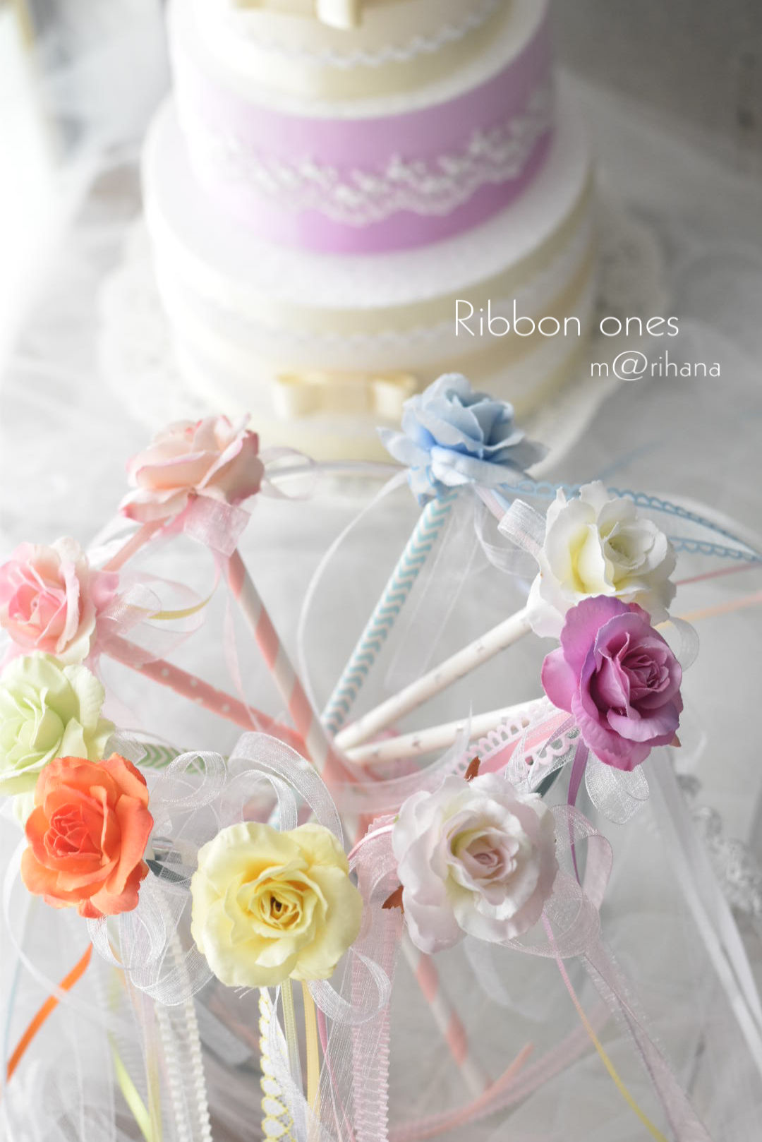 リボンワンズ・撮影小物（3本セット） | m@rihana