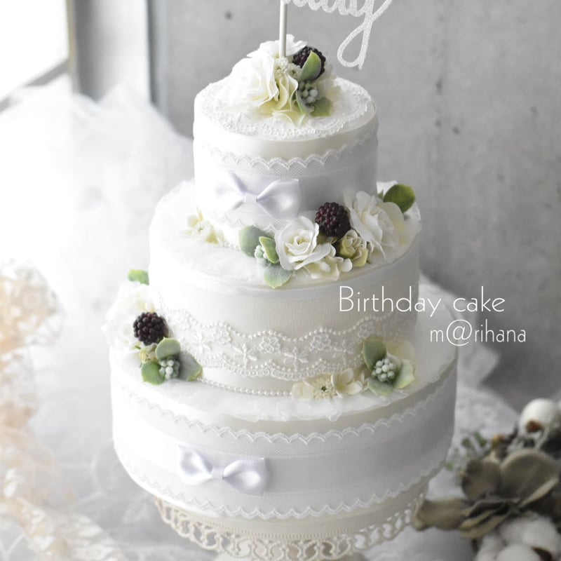 フラワーケーキ3段・撮影小物 | m@rihana