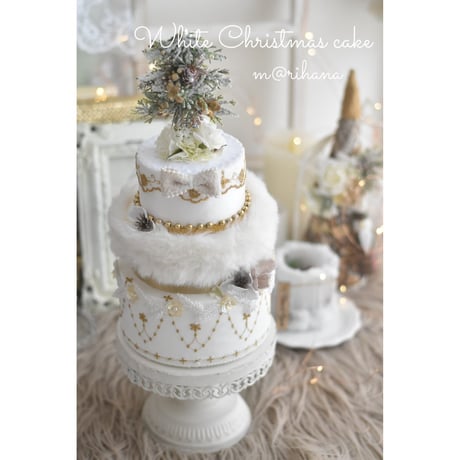 【限定】White Christmas cake🎄