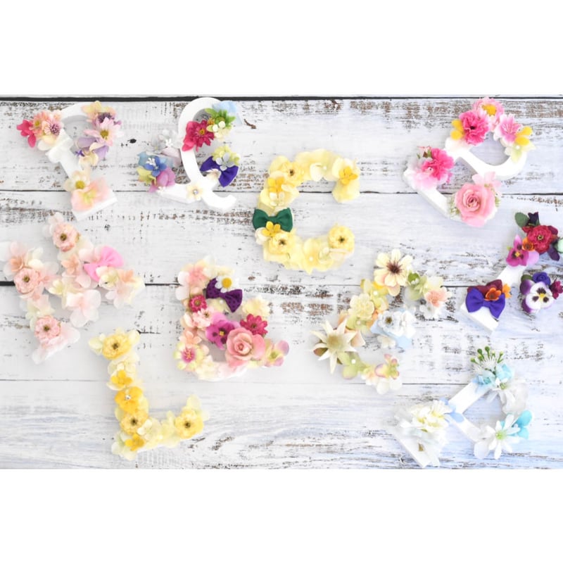 mini様確認用 ♡  イニシャルフラワー mini様確認用 ♡ イニシャルフラワー mini様確認用 ♡ イニシャル