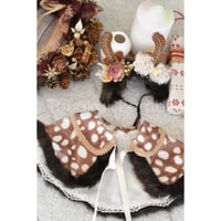 【限定】トナカイさん🎄バンビポンチョセット