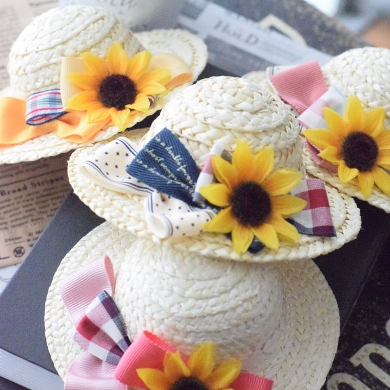 専用です 【新品未使用タグ付き】 カノンリボンキャペリン 麦わら帽子