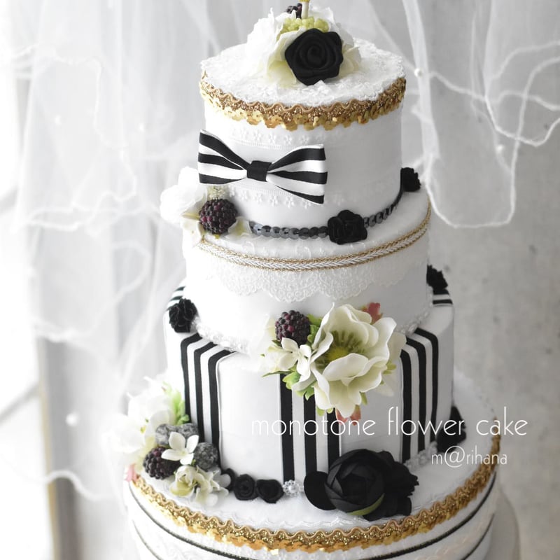 フラワーケーキ3段・撮影小物 | m@rihana