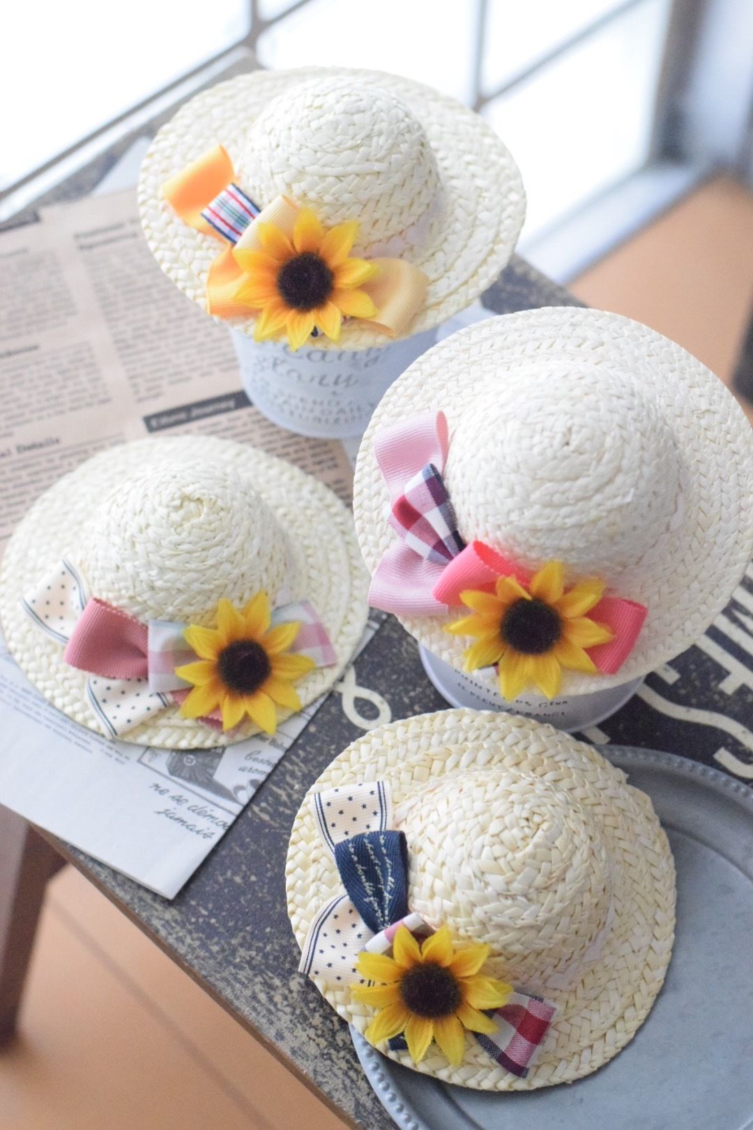 ※専用です　【新品未使用タグ付き】　カノンリボンキャペリン　麦わら帽子 専用です 【新品未使用タグ付き】 カノンリボンキャペリン 麦わら帽子