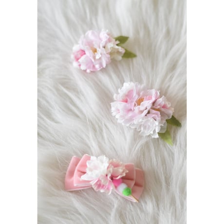 【限定】お花見🍡さくら🌸リボンバレッタ