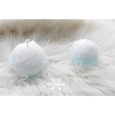 snowプラネット♡キャンドル2個セット