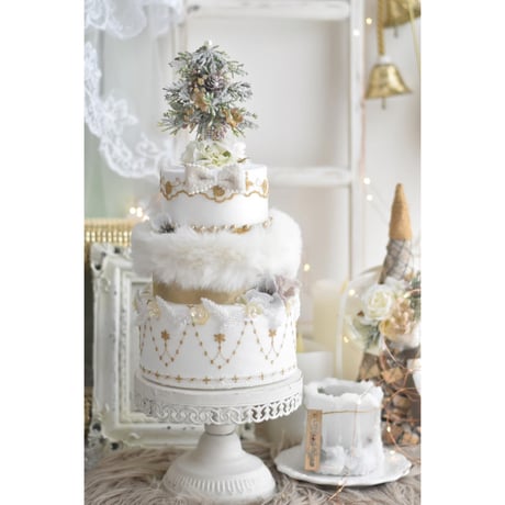 【限定】White Christmas cake🎄