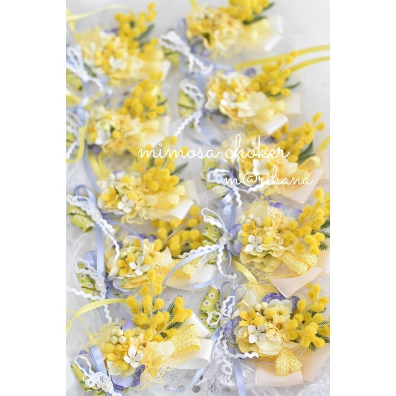 終了】mimosa💛チョーカー | m@rihana