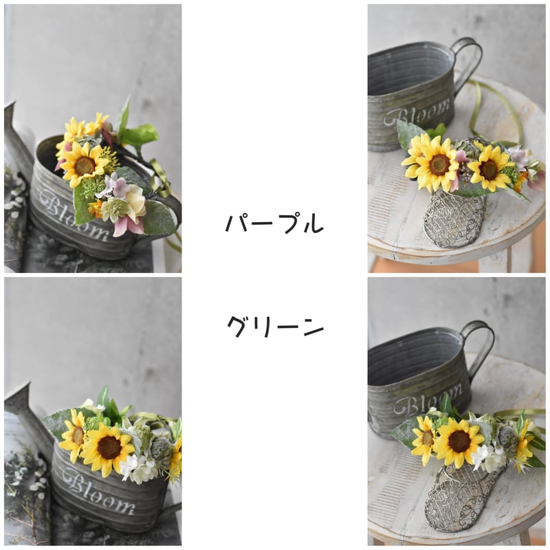 ファイナル】naturalひまわり花かんむり | m@rihana