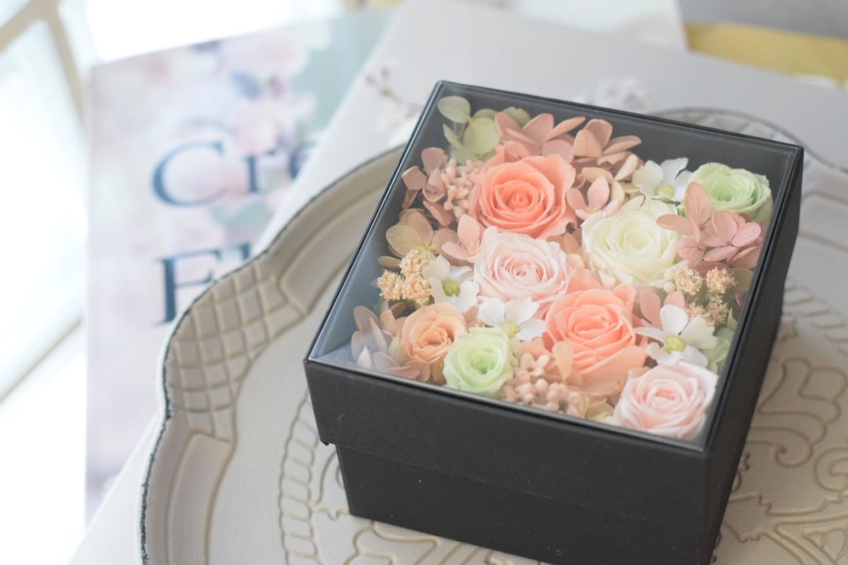 O様ご予約】プリザーブドフラワーボックス | m@rihana