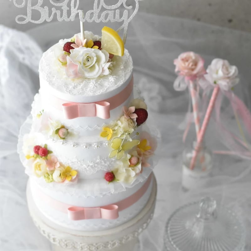 フラワーケーキ3段・撮影小物 | m@rihana